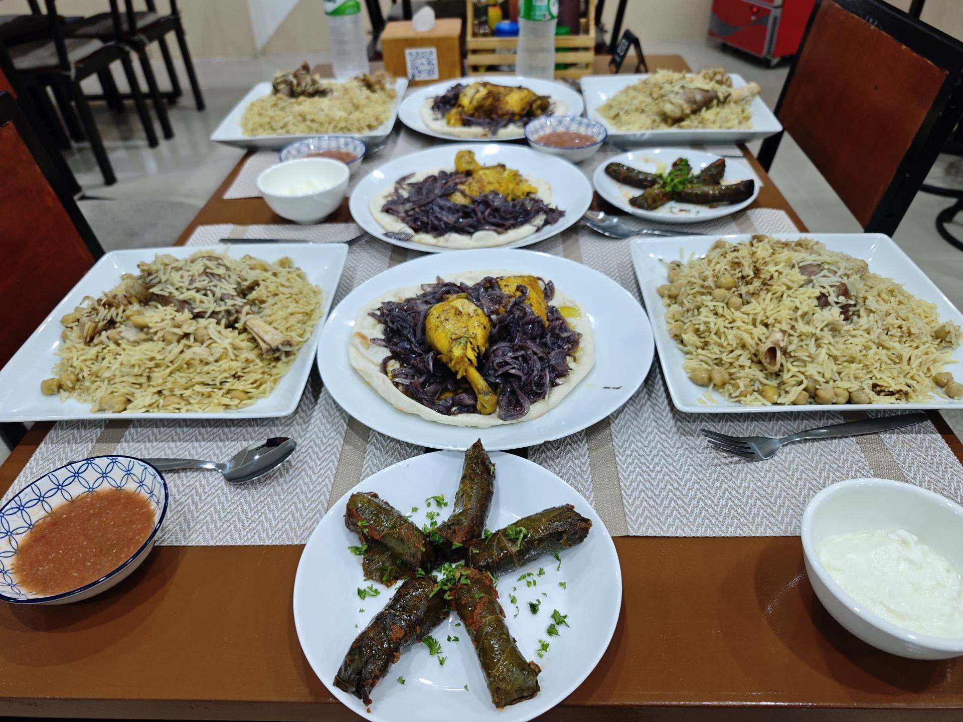 A hearty Arabic dinner for the family